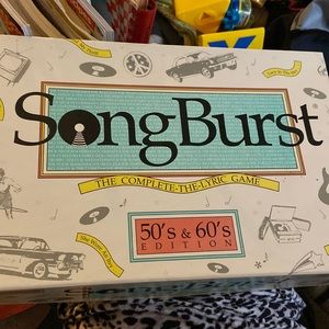 Vintage "Songburst 50's & 60's" Game by Hersch & Co. - 1990 Ed. -complete NIB!!